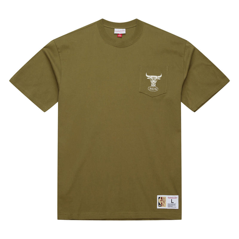 NBA MH PREMIUM SS POCKET TEE CHICAGO BULLS - Image 1 NBA MH PREMIUM SS POCKET TEE CHICAGO BULLS - Image 1