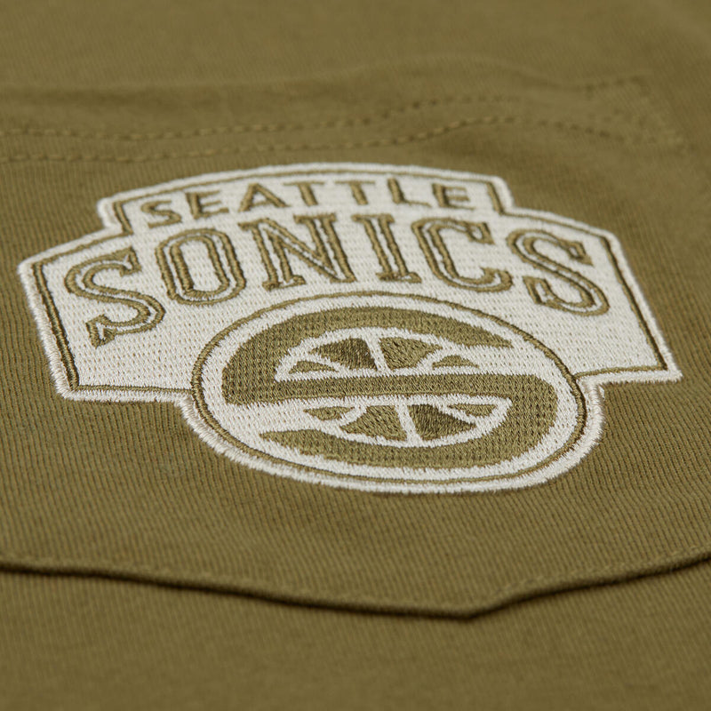 NBA MH PREMIUM SS POCKET TEE SEATTLE SUPERSONICS - Image 3 NBA MH PREMIUM SS POCKET TEE SEATTLE SUPERSONICS - Image 3