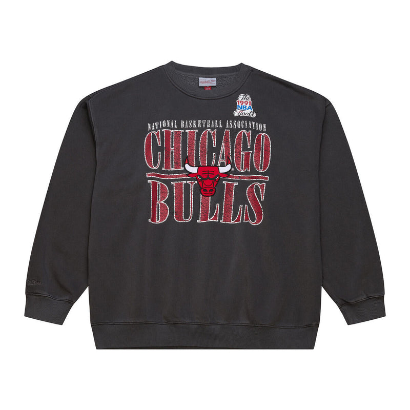 NBA DOWNTOWN COLLECTION FLEECE CREW CHICAGO BULLS - Image 1 NBA DOWNTOWN COLLECTION FLEECE CREW CHICAGO BULLS - Image 1