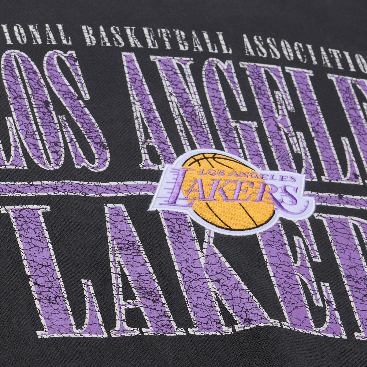 NBA DOWNTOWN COLLECTION FLEECE CREW LOS ANGELES LAKERS - Image 4