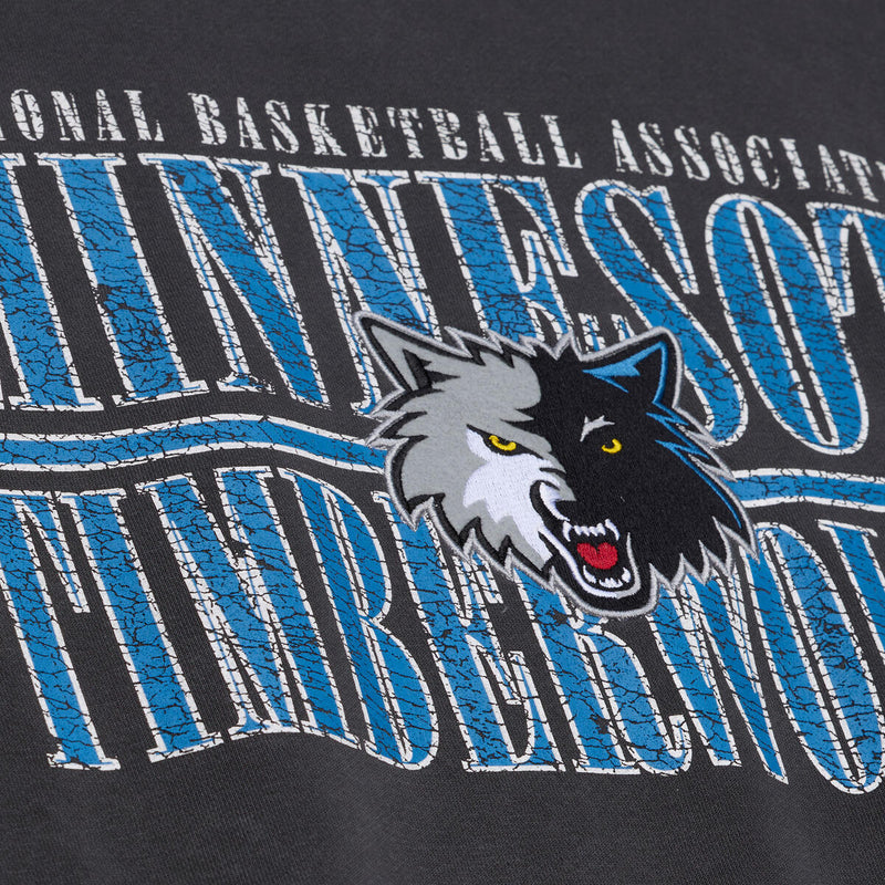 NBA DOWNTOWN COLLECTION FLEECE CREW MINNESOTA TIMBERWOLVES - Image 4 NBA DOWNTOWN COLLECTION FLEECE CREW MINNESOTA TIMBERWOLVES - Image 4