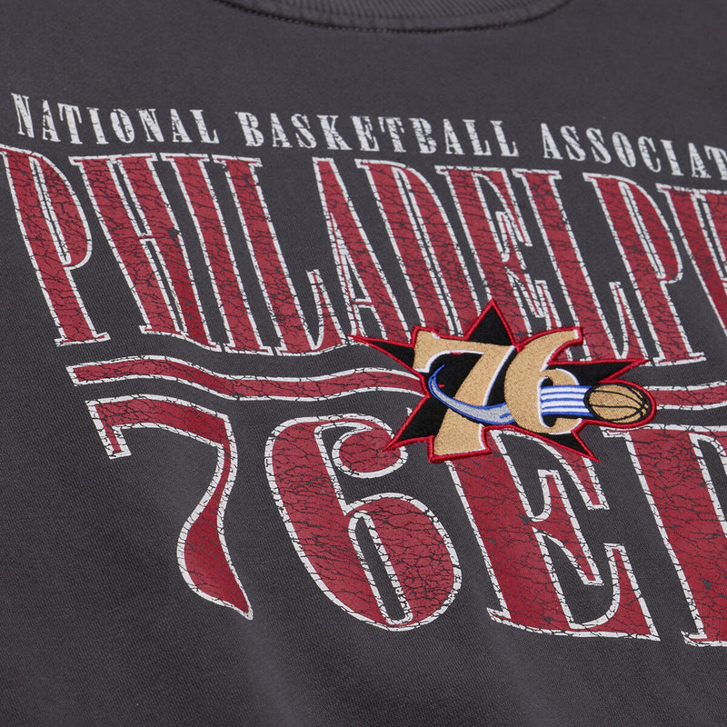 NBA DOWNTOWN COLLECTION FLEECE CREW PHILADELPHIA 76ERS - Image 3 NBA DOWNTOWN COLLECTION FLEECE CREW PHILADELPHIA 76ERS - Image 3