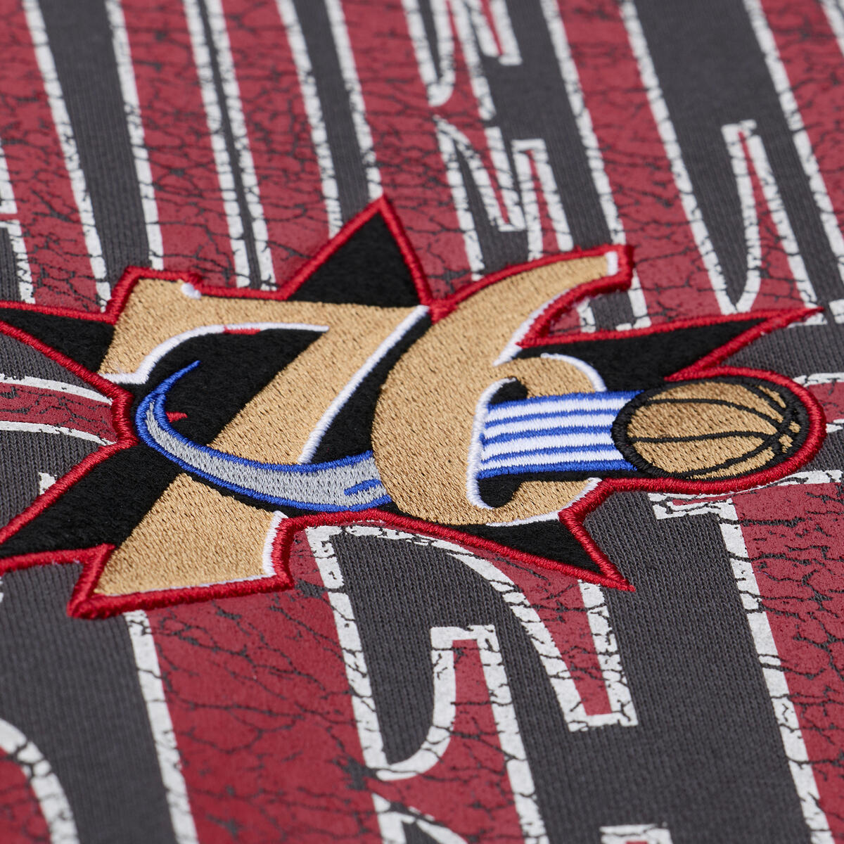 NBA DOWNTOWN COLLECTION FLEECE CREW PHILADELPHIA 76ERS - Image 4