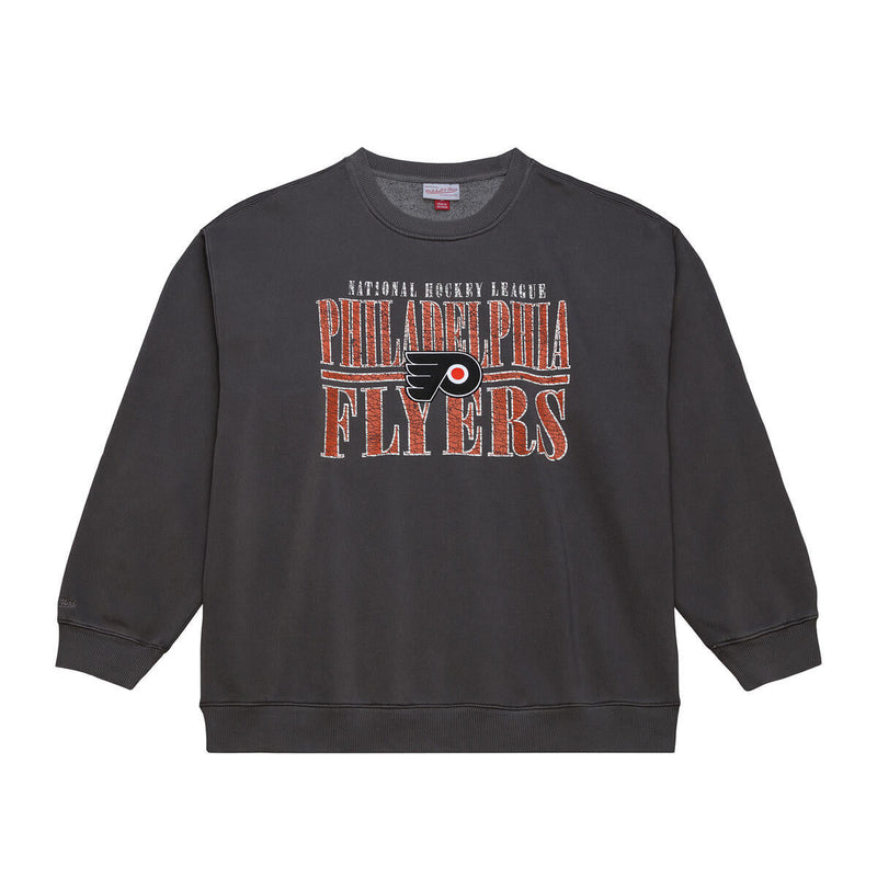 NHL DOWNTOWN COLLECTION FLEECE CREW PHILADELPHIA FLYERS - Image 1 NHL DOWNTOWN COLLECTION FLEECE CREW PHILADELPHIA FLYERS - Image 1