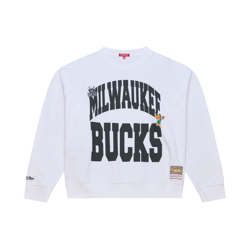 NBA LT CREWNECK SWEATSHIRT BUCKS - Image 1 NBA LT CREWNECK SWEATSHIRT BUCKS - Image 1