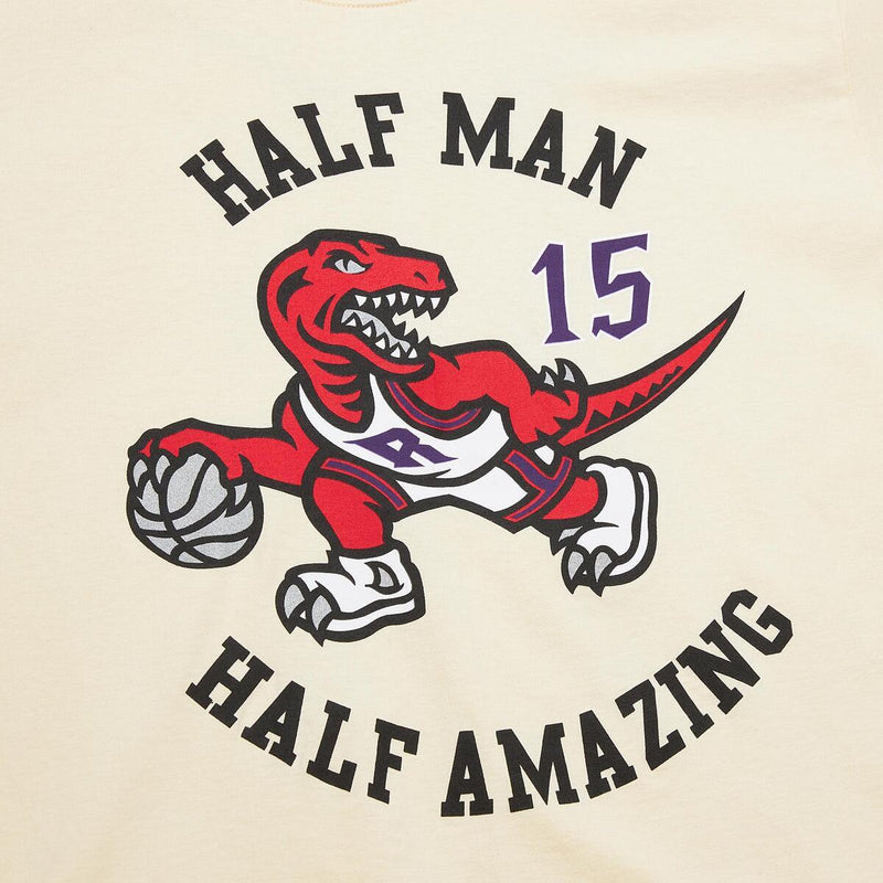 NBA 2024 HOF PREMIUM SS TEE MULTI VINCE CARTER Cream FC11397-MLTCREA - Image 5 NBA 2024 HOF PREMIUM SS TEE MULTI VINCE CARTER Cream FC11397-MLTCREA - Image 5