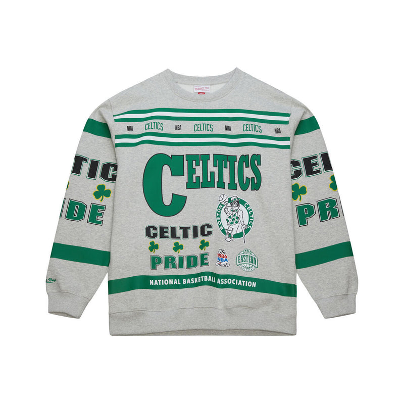 NBA AOP FLEECE CREW BOSTON CELTICS - Image 1 NBA AOP FLEECE CREW BOSTON CELTICS - Image 1
