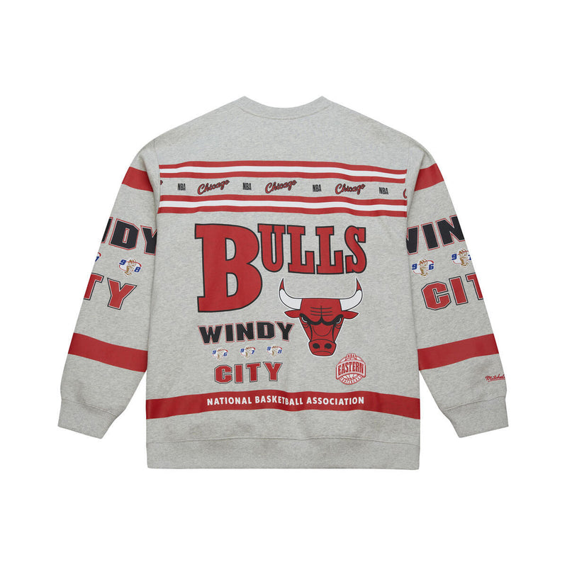 NBA AOP FLEECE CREW CHICAGO BULLS - Image 2 NBA AOP FLEECE CREW CHICAGO BULLS - Image 2
