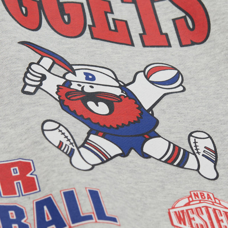 NBA AOP FLEECE CREW DENVER NUGGETS - Image 3 NBA AOP FLEECE CREW DENVER NUGGETS - Image 3