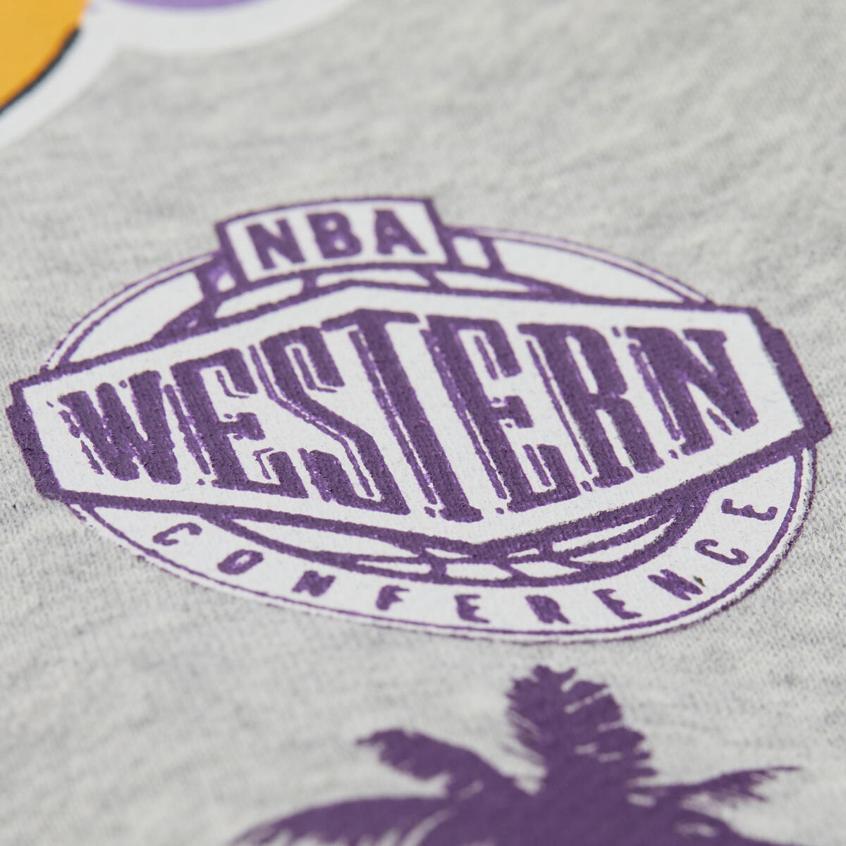 NBA AOP FLEECE CREW LOS ANGELES LAKERS - Image 4