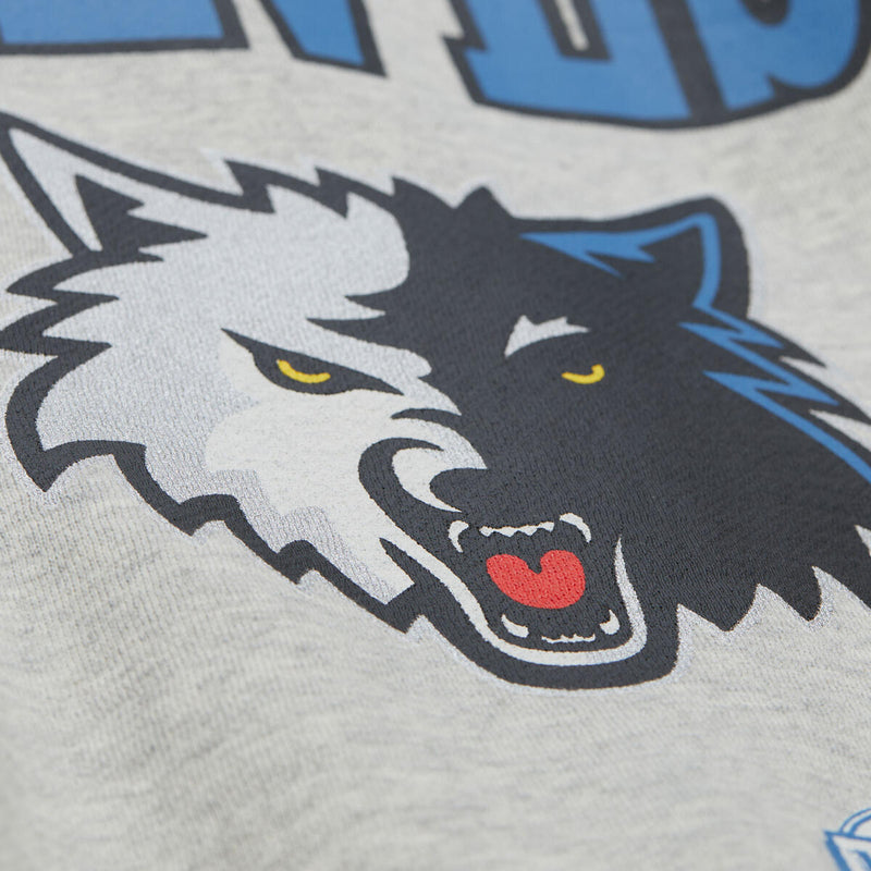 NBA AOP FLEECE CREW MINNESOTA TIMBERWOLVES - Image 3 NBA AOP FLEECE CREW MINNESOTA TIMBERWOLVES - Image 3