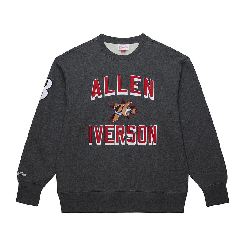 NBA LEGENDS COLLECTION PLAYER FLEECE PHILADELPHIA 76ERS ALLEN IVERSON - Black - Image 1 NBA LEGENDS COLLECTION PLAYER FLEECE PHILADELPHIA 76ERS ALLEN IVERSON - Black - Image 1