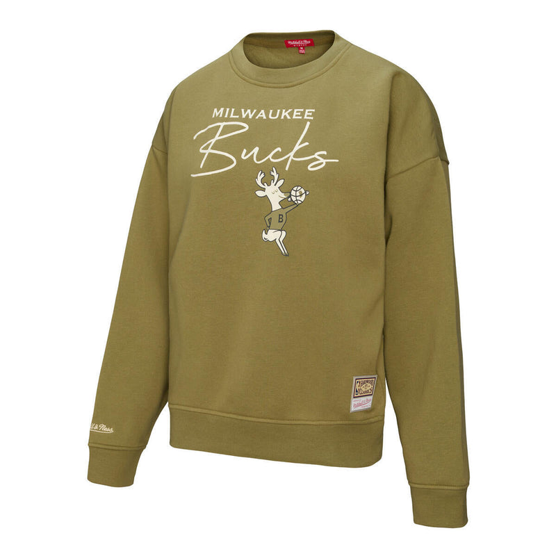 NBA LT MIDWEIGHT CREWNECK SWEATSHIRT BUCKS - Image 6 NBA LT MIDWEIGHT CREWNECK SWEATSHIRT BUCKS - Image 6