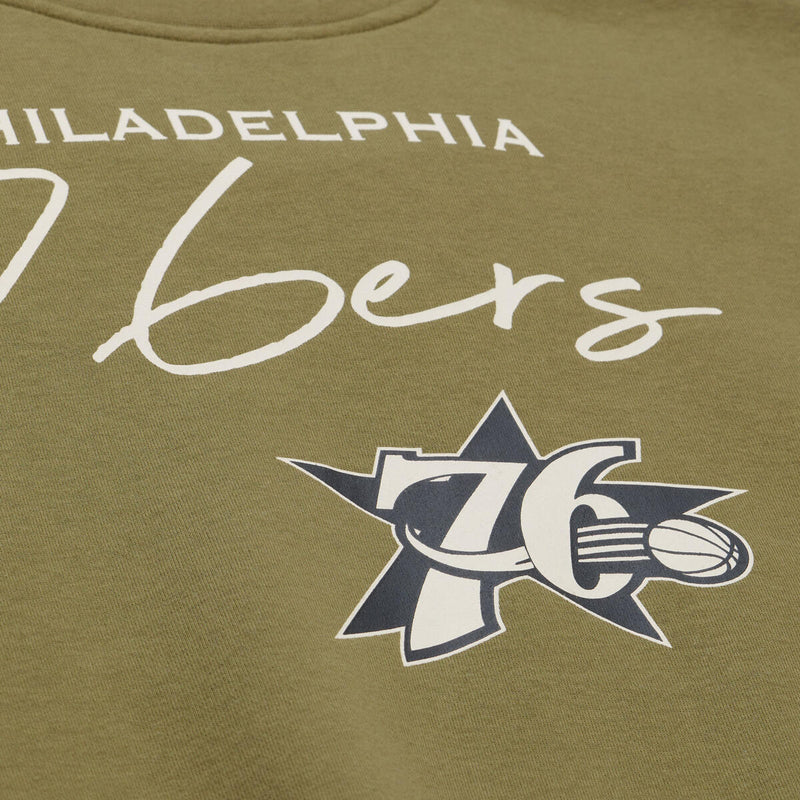 NBA LT MIDWEIGHT CREWNECK SWEATSHIRT 76ERS - Image 3 NBA LT MIDWEIGHT CREWNECK SWEATSHIRT 76ERS - Image 3