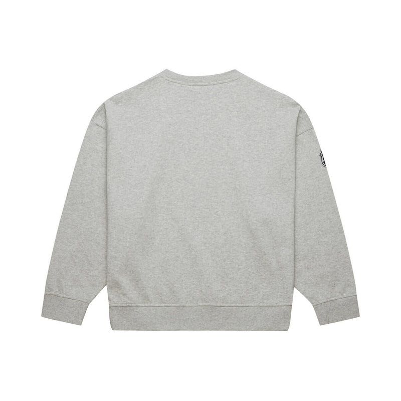 NHL STATESIDE PASTEL WOMEN'S LOGO LIGHTWEIGHT CREW BRUINS - Grey Heather - Image 3 NHL STATESIDE PASTEL WOMEN'S LOGO LIGHTWEIGHT CREW BRUINS - Grey Heather - Image 3