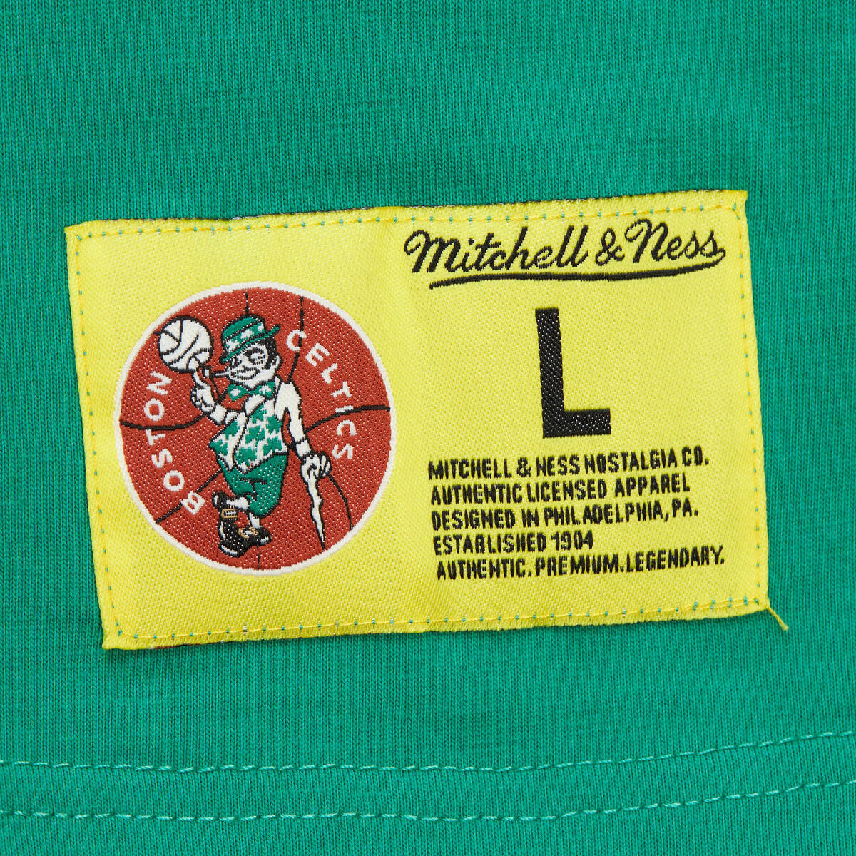 NBA NEON NIGHTS SS PREMIUM TEE CELTICS KELLY GREEN FC7944-BCEKYGN - Image 4