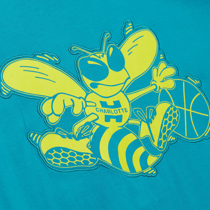 NBA NEON NIGHTS SS PREMIUM TEE HORNETS Hornets Blue FC7944-CHOHRBL - Image 3 NBA NEON NIGHTS SS PREMIUM TEE HORNETS Hornets Blue FC7944-CHOHRBL - Image 3