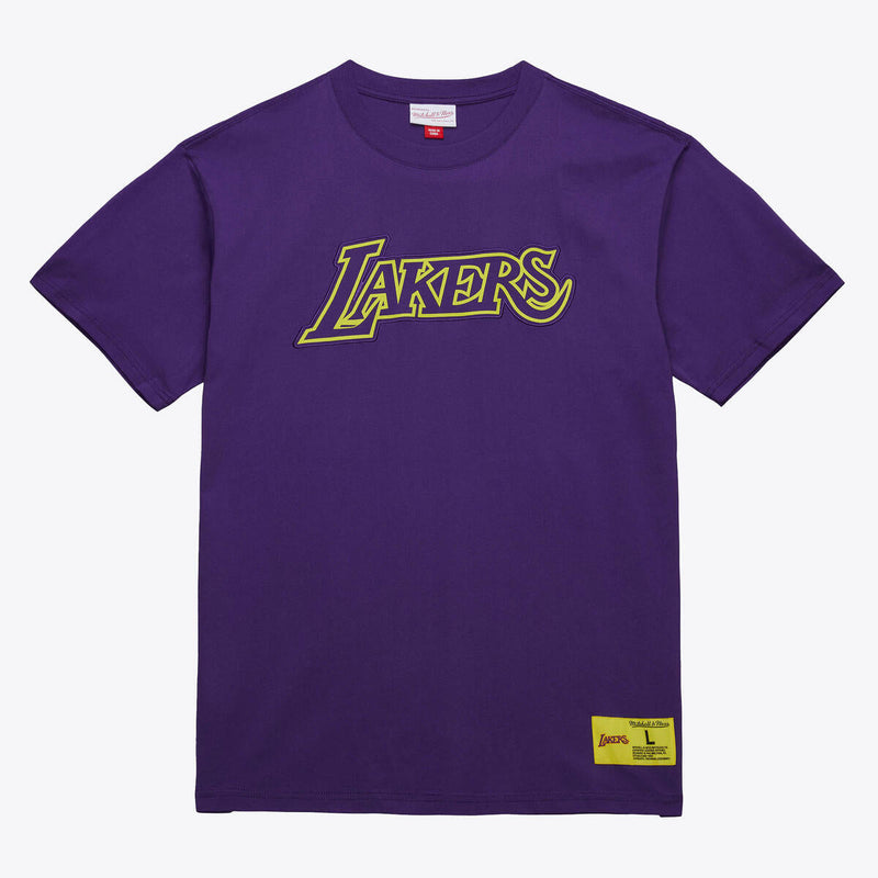 NBA NEON NIGHTS SS PREMIUM TEE LAKERS Purple FC7944-LALPURP - Image 1 NBA NEON NIGHTS SS PREMIUM TEE LAKERS Purple FC7944-LALPURP - Image 1