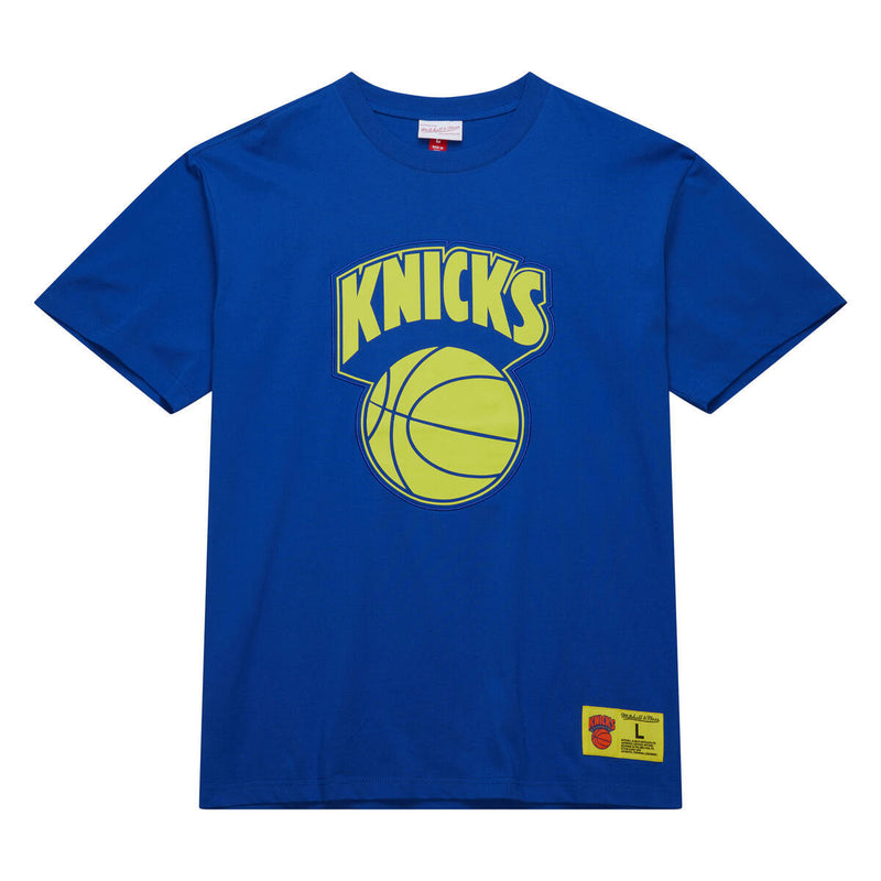 NBA NEON NIGHTS SS PREMIUM TEE KNICKS Royal FC7944-NYKROYA - Image 1 NBA NEON NIGHTS SS PREMIUM TEE KNICKS Royal FC7944-NYKROYA - Image 1