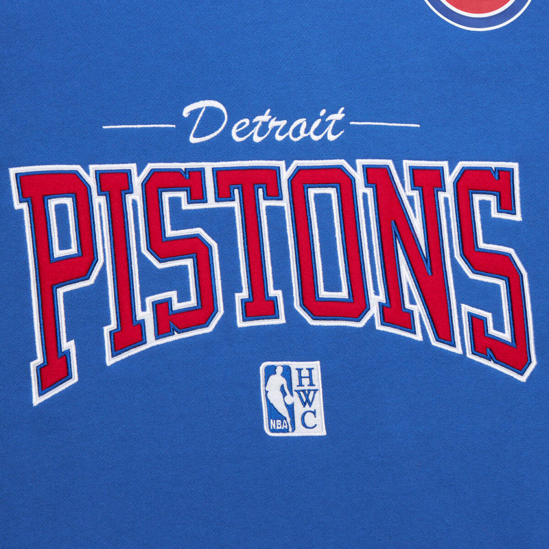 NBA THERE AND BACK 2.0 CREW FLEECE VINTAGE LOGO PISTONS Royal FC8088-DPIROYA - Image 3 NBA THERE AND BACK 2.0 CREW FLEECE VINTAGE LOGO PISTONS Royal FC8088-DPIROYA - Image 3