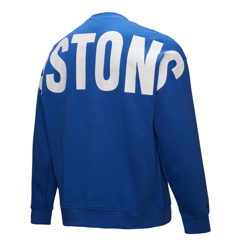 NBA THERE AND BACK 2.0 CREW FLEECE VINTAGE LOGO PISTONS Royal FC8088-DPIROYA - Image 7 NBA THERE AND BACK 2.0 CREW FLEECE VINTAGE LOGO PISTONS Royal FC8088-DPIROYA - Image 7