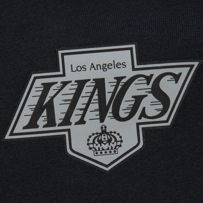 NHL THERE AND BACK 2.0 CREW FLEECE VINTAGE LOGO KINGS Black FC8088-LAKBLCK - Image 5 NHL THERE AND BACK 2.0 CREW FLEECE VINTAGE LOGO KINGS Black FC8088-LAKBLCK - Image 5
