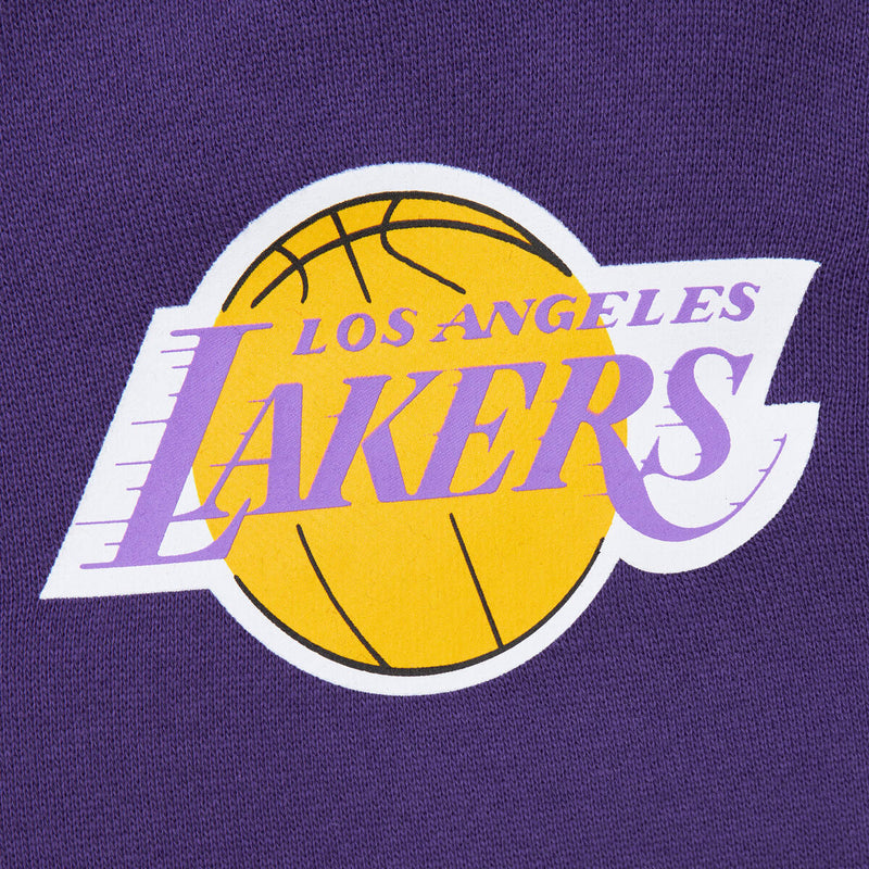 NBA THERE AND BACK 2.0 CREW FLEECE VINTAGE LOGO LAKERS - Image 5 NBA THERE AND BACK 2.0 CREW FLEECE VINTAGE LOGO LAKERS - Image 5