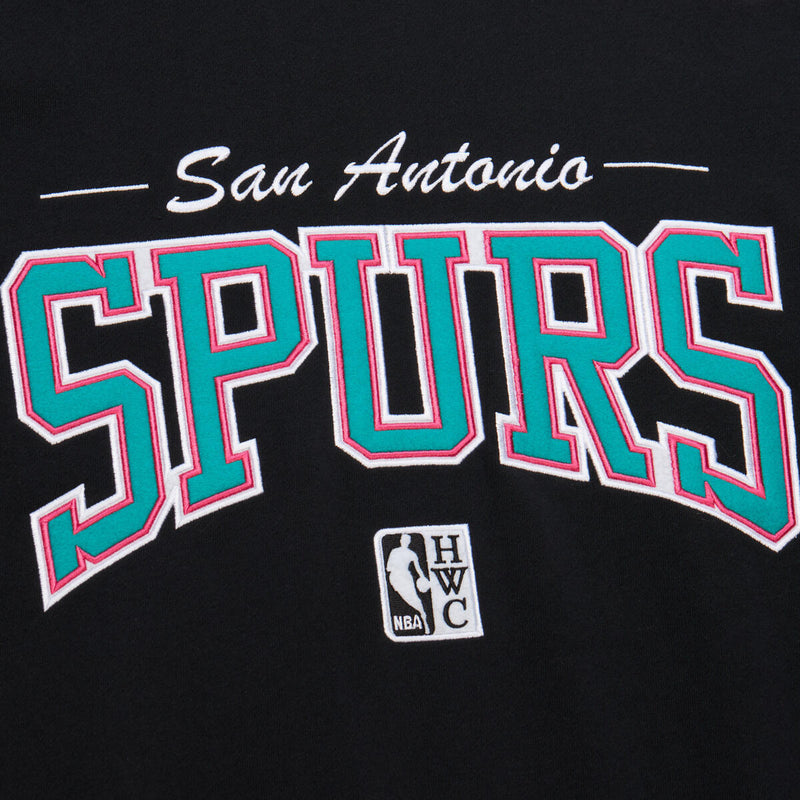 NBA THERE AND BACK 2.0 CREW FLEECE VINTAGE LOGO SPURS - Image 3 NBA THERE AND BACK 2.0 CREW FLEECE VINTAGE LOGO SPURS - Image 3