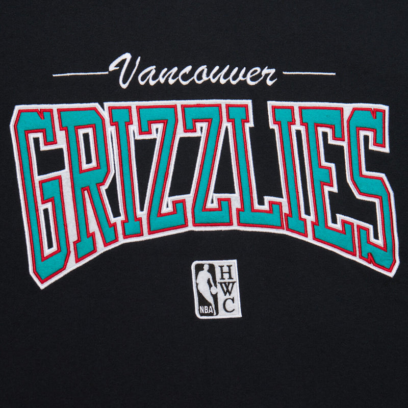 NBA THERE AND BACK 2.0 CREW FLEECE VINTAGE LOGO GRIZZLIES Black FC8088-VGRBLCK - Image 3 NBA THERE AND BACK 2.0 CREW FLEECE VINTAGE LOGO GRIZZLIES Black FC8088-VGRBLCK - Image 3