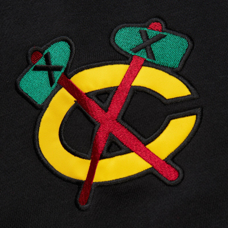 NHL HERITAGE LACE-UP CREW CURRENT LOGO BLACKHAWKS Black FC8096-CBHBLCK - Image 5 NHL HERITAGE LACE-UP CREW CURRENT LOGO BLACKHAWKS Black FC8096-CBHBLCK - Image 5