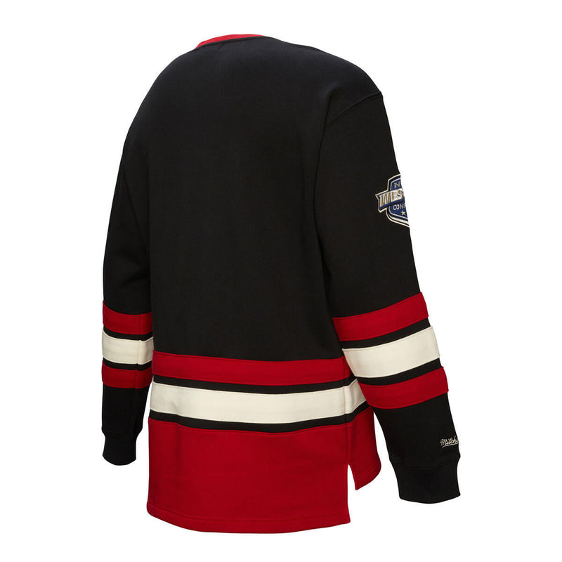 NHL HERITAGE LACE-UP CREW CURRENT LOGO BLACKHAWKS Black FC8096-CBHBLCK - Image 7 NHL HERITAGE LACE-UP CREW CURRENT LOGO BLACKHAWKS Black FC8096-CBHBLCK - Image 7