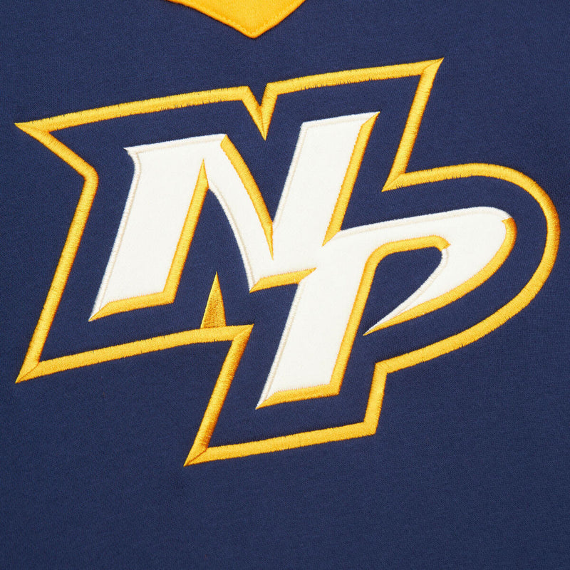 NHL HERITAGE LACE-UP CREW CURRENT LOGO PREDATORS Navy FC8096-NPRNAVY - Image 3 NHL HERITAGE LACE-UP CREW CURRENT LOGO PREDATORS Navy FC8096-NPRNAVY - Image 3