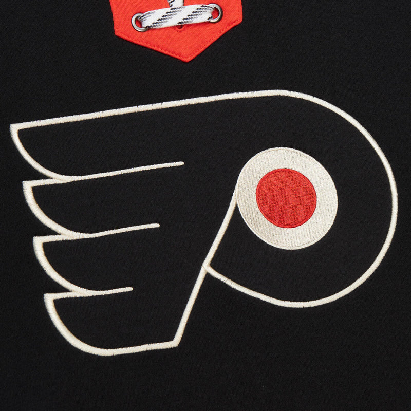 NHL HERITAGE LACE-UP CREW CURRENT LOGO FLYERS - Black - Image 3 NHL HERITAGE LACE-UP CREW CURRENT LOGO FLYERS - Black - Image 3