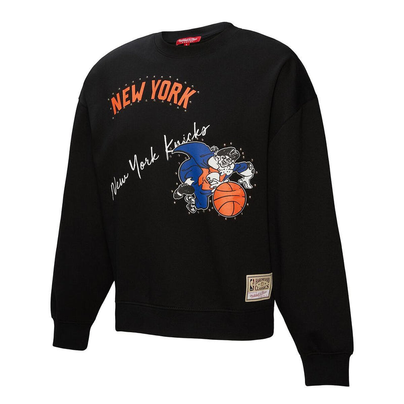 NBA WOMEN'S CREWNECK SWEATSHIRT KNICKS - Black - Image 7 NBA WOMEN'S CREWNECK SWEATSHIRT KNICKS - Black - Image 7