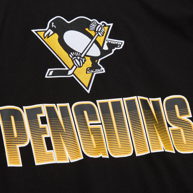 NHL ALLOVER LS TEE CURRENT LOGO PENGUINS Black FC8351-PPEBLCK - Image 6 NHL ALLOVER LS TEE CURRENT LOGO PENGUINS Black FC8351-PPEBLCK - Image 6