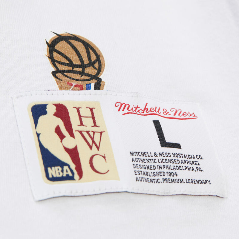 NBA TEAM ORIGINS PREMIUM SS TEE VINTAGE LOGO BULLS - White - Image 4 NBA TEAM ORIGINS PREMIUM SS TEE VINTAGE LOGO BULLS - White - Image 4