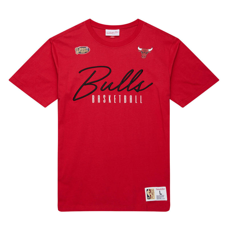 NBA TRAINING DAY PREMIUM SS TEE VINTAGE LOGO BULLS Scarlet FC9288-CBUSCAR - Image 1 NBA TRAINING DAY PREMIUM SS TEE VINTAGE LOGO BULLS Scarlet FC9288-CBUSCAR - Image 1