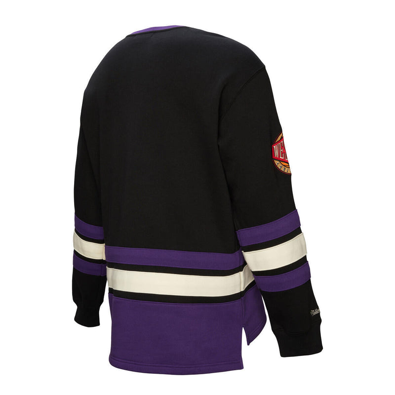 NBA HERITAGE LACE-UP CREW VINTAGE LOGO LAKERS Black FC9654-LALBLCK - Image 7 NBA HERITAGE LACE-UP CREW VINTAGE LOGO LAKERS Black FC9654-LALBLCK - Image 7