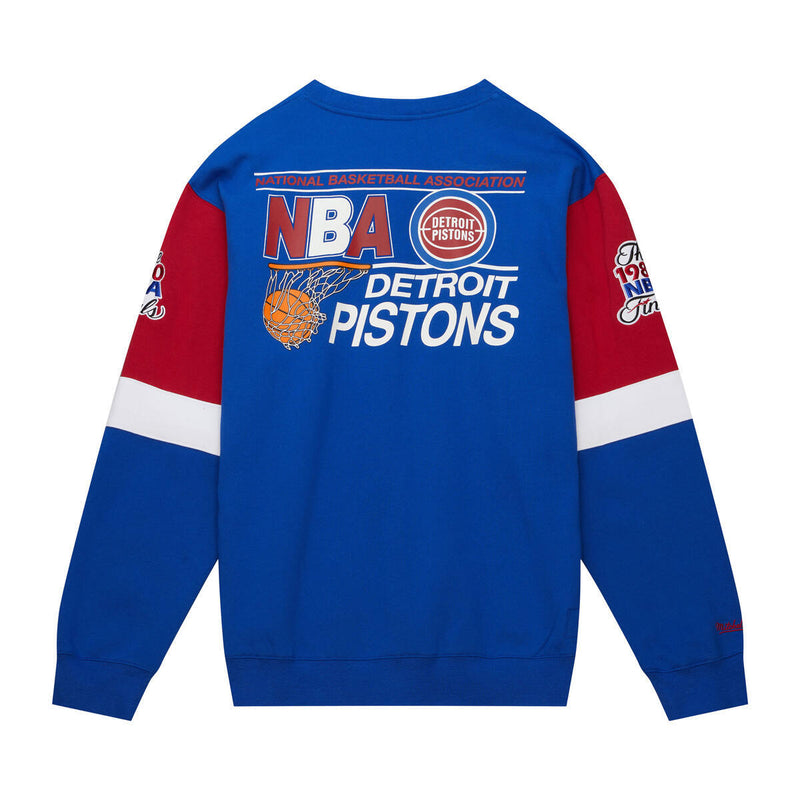 NBA ALLOVER CREW 3.0 PISTONS Royal FCPO5512-DPIYYPPPROYA - Image 2 NBA ALLOVER CREW 3.0 PISTONS Royal FCPO5512-DPIYYPPPROYA - Image 2
