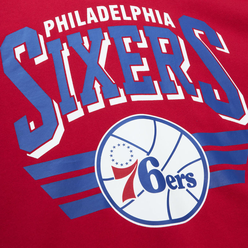 NBA ALLOVER CREW 3.0 76ERS Scarlet FCPO5512-P76YYPPPSCAR - Image 2 NBA ALLOVER CREW 3.0 76ERS Scarlet FCPO5512-P76YYPPPSCAR - Image 2