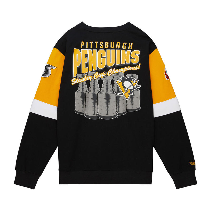 NHL ALLOVER CREW 3.0 PENGUINS Black FCPO5512-PPEYYPPPBLCK - Image 2 NHL ALLOVER CREW 3.0 PENGUINS Black FCPO5512-PPEYYPPPBLCK - Image 2