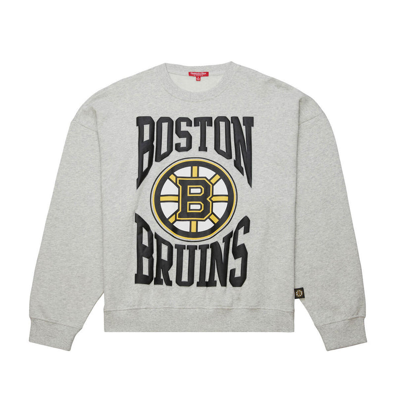 NHL WOMEN'S LOGO LIGHTWEIGHT CREW 3.0 BRUINS - Image 1 NHL WOMEN'S LOGO LIGHTWEIGHT CREW 3.0 BRUINS - Image 1