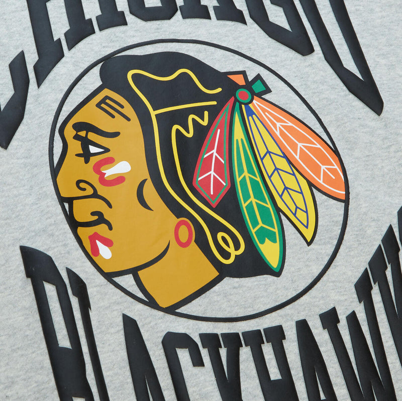 NHL WOMEN'S LOGO LIGHTWEIGHT CREW 3.0 BLACKHAWKS - Image 5 NHL WOMEN'S LOGO LIGHTWEIGHT CREW 3.0 BLACKHAWKS - Image 5