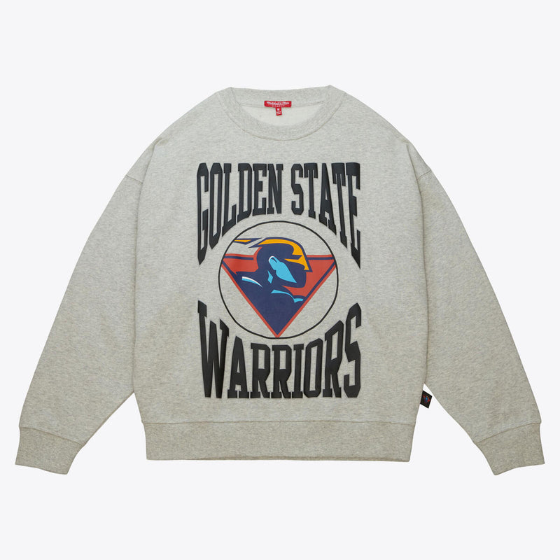 NBA WOMEN'S LOGO LIGHTWEIGHT CREW 3.0 WARRIORS - Image 2 NBA WOMEN'S LOGO LIGHTWEIGHT CREW 3.0 WARRIORS - Image 2