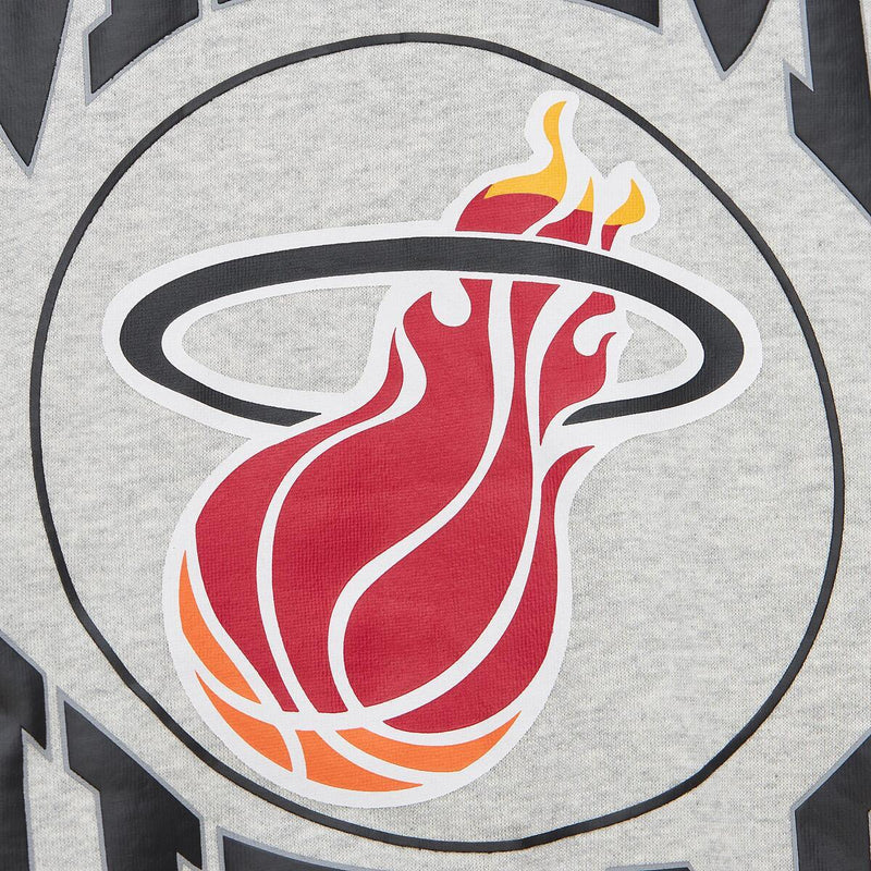 NBA WOMEN'S LOGO LIGHTWEIGHT CREW 3.0 HEAT - Image 4 NBA WOMEN'S LOGO LIGHTWEIGHT CREW 3.0 HEAT - Image 4