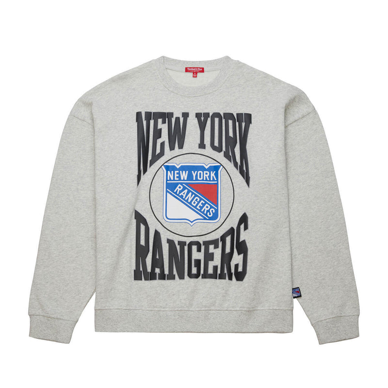 NHL WOMEN'S LOGO LIGHTWEIGHT CREW 3.0 RANGERS - Image 2 NHL WOMEN'S LOGO LIGHTWEIGHT CREW 3.0 RANGERS - Image 2