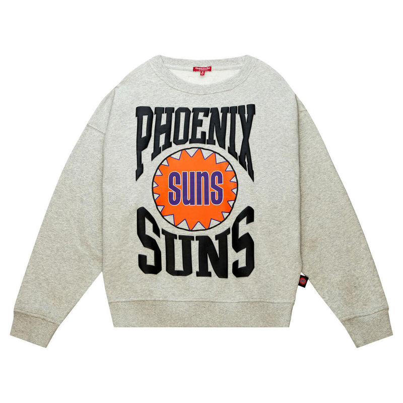 NBA WOMEN'S LOGO LIGHTWEIGHT CREW 3.0 SUNS - Image 1 NBA WOMEN'S LOGO LIGHTWEIGHT CREW 3.0 SUNS - Image 1