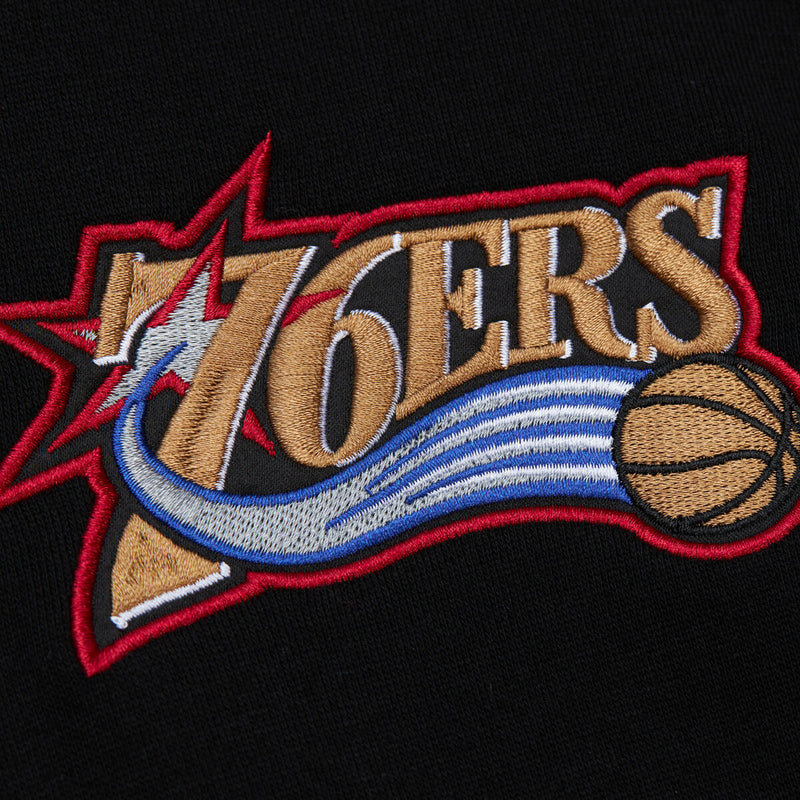 NBA TEAM FIRST SATIN FLEECE CREW 76ERS - Image 4 NBA TEAM FIRST SATIN FLEECE CREW 76ERS - Image 4