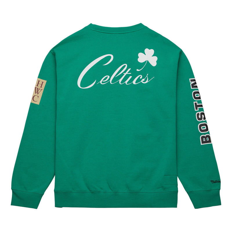 NBA THERE AND BACK FLEECE CREW CELTICS - Image 2 NBA THERE AND BACK FLEECE CREW CELTICS - Image 2