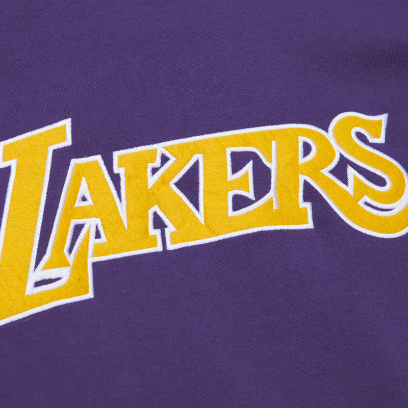 NBA THERE AND BACK FLEECE CREW LAKERS - Image 4 NBA THERE AND BACK FLEECE CREW LAKERS - Image 4